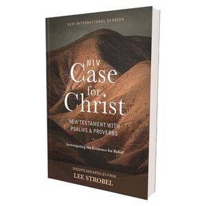 Niv, Case for Christ New Testament with Psalms and Proverbs, Pocket-Sized, Paper